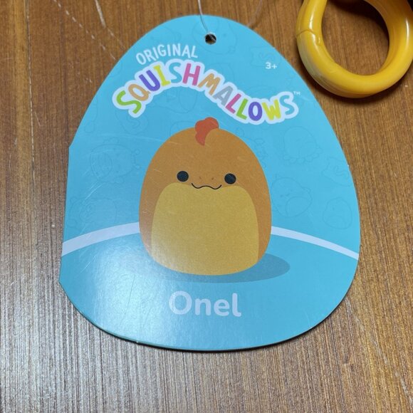 Squishmallows Onel Eel Clip Plush - Picture 7 of 11